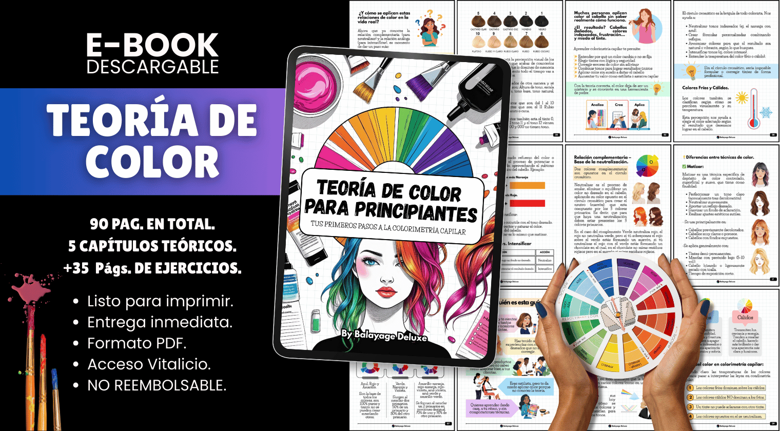 MINI GUÍA: Teoría del Color Capilar